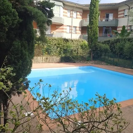 Apartamento Beau Soleil - Avec Parking Et Piscine - Proche Airport Blagnac