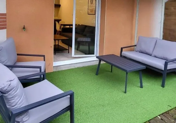 Beau Soleil - Résidence Avec Parking Et Piscine - Proche Airport Blagnac